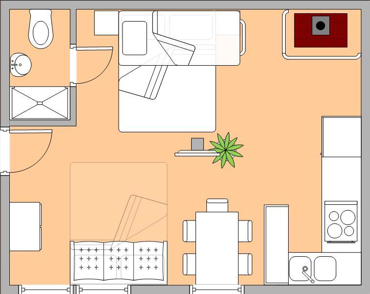 Apartments Cebelica 博希尼 外观 照片