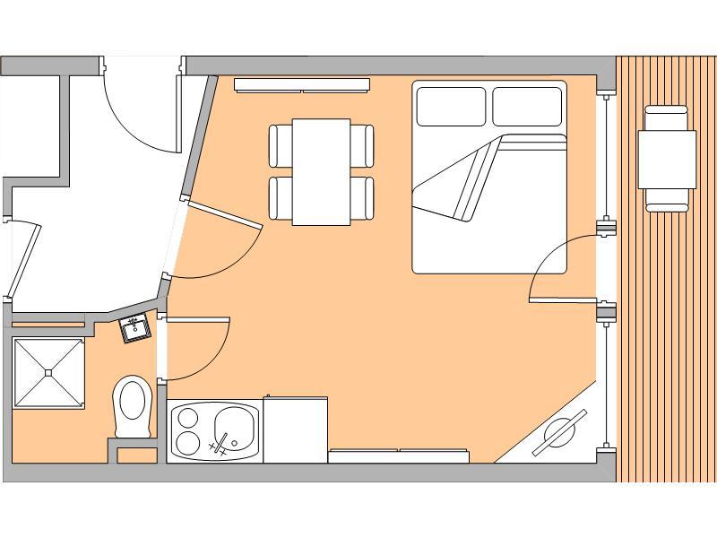 Apartments Cebelica 博希尼 外观 照片